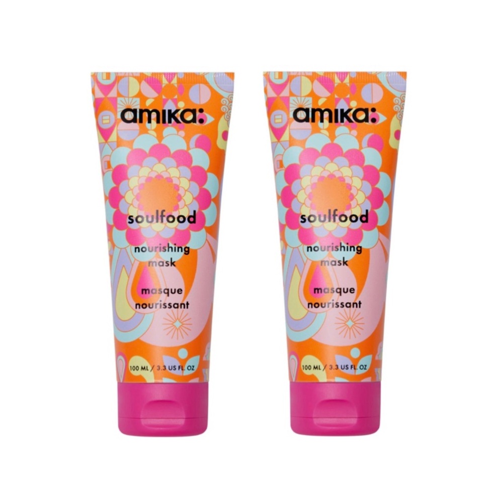 Amika Soulfood Nourishing Hair Mask Set of 2